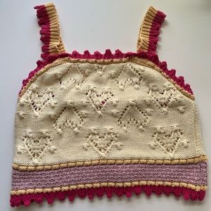 Zara Crochet Crop Top